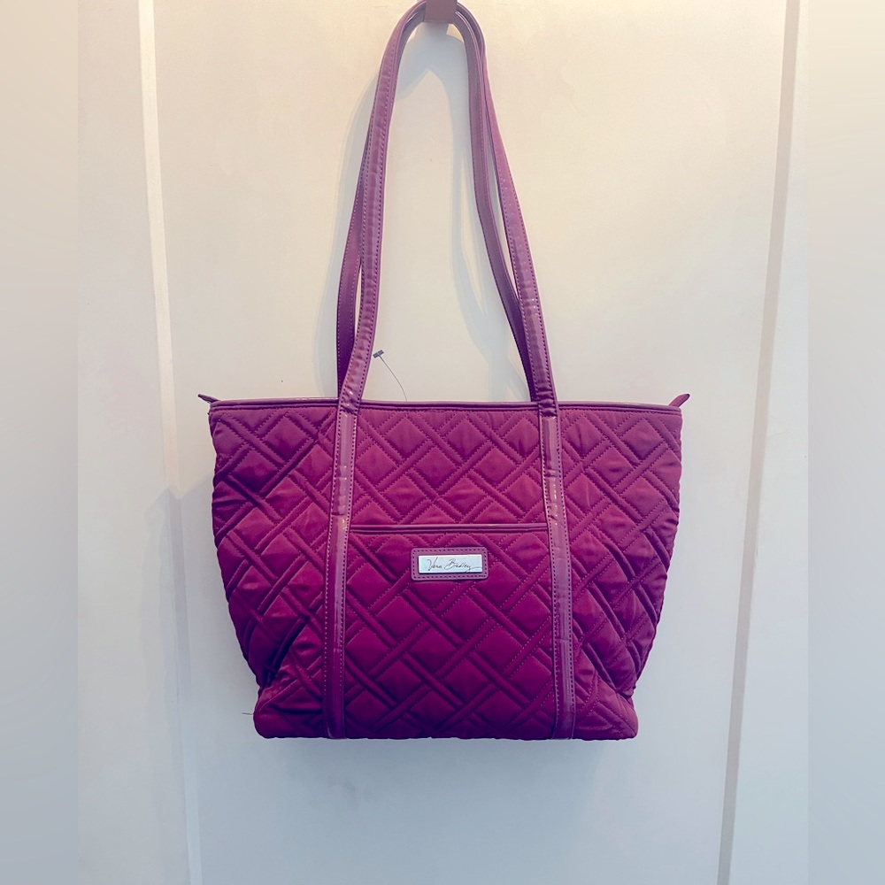 Vera Bradley Plum Laptop tote